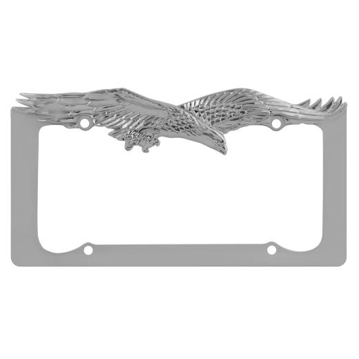 Pilot Chrome Eagle License Plate Frame